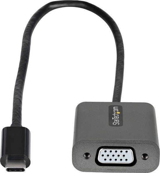 Startech USB C to VGA Cable - 0.30 m - White