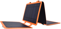 Celly Solarpro10W - Zonne-oplader voor Smartphone - Zwart/Oranje - Outdoor