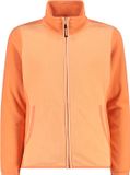 CMP Meisjesfleece Oranje Polyester Rits Normaal Pasvorm Kinderen Herfst/Winter 2025 Binnenzakken Outdoormode