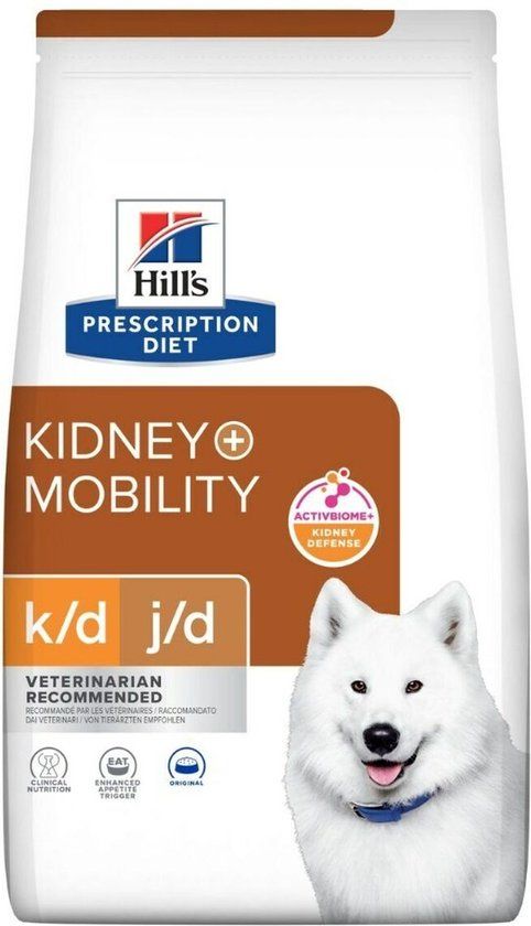 Hill's Prescription Diet k/d+mobility hondenvoer - 12 kg