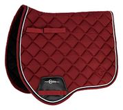 Covalliero Salvina Pony Zadeldek - Veelzijdig & Comfortabel - Bordeaux