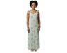 Vero Moda Easy Joy Frill Robe longue sans manches Vert M Femme
