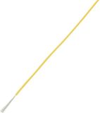 TRU COMPONENTS 1567217 Draad LiY 1 x 0.50 mm² Geel 100 m