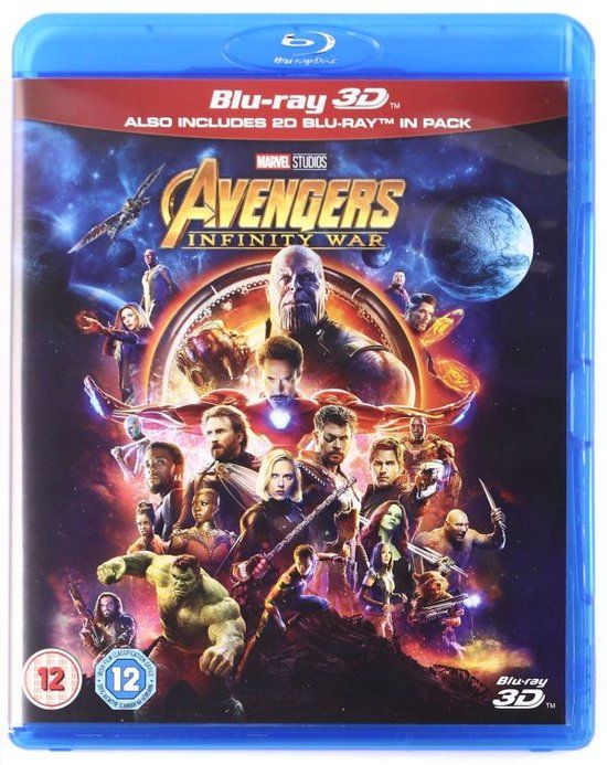 Avengers: Infinite War Blu-ray