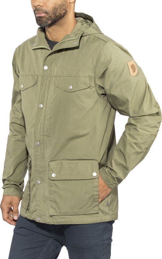 Fjallraven Greenland Heren Outdoorjas - Groen - Maat L - 2019