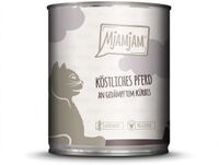MjAMjAM Cat - Leckere Mahlzeiten Dose 6x800g | Pferd & Kürbis