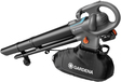 GARDENA PowerJet 18V P4A Cordless Leaf Blower - Black, Blue, Orange