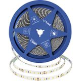 V-TAC VT-2835 2126226 Bandeau LED Label énergétique : F (A - G) Avec connexion à souder 24 V 10 m Blanc chaud Ruban sur bobine complète 10 m