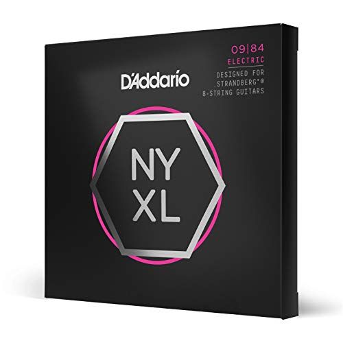 D'ADDARIO NYXL0984 Nickel Wound snaren voor 8-snarige elektrische gitaren - 09-84