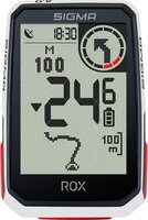 Sigma ROX 4.0 GPS Fietscomputer - Wit - Incl. Stuurhouder