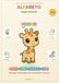 Alfabeto degli Animali: Libro da Colorare per Bambini 2-5 Anni