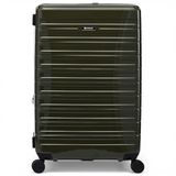Eminent Voyager Koffer Groot XL, Ruimbagage Hardcase Trolley | 112L, 4,4 kg, 158 cm voor 23 kg, uitbreidbaar tot 77x51x34, TSA Slot, 4 Wielen, Makrolon Polycarbonaat, Donkergroen