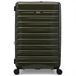 Eminent Voyager Koffer Groot XL, Ruimbagage Hardcase Trolley | 112L, 4,4 kg, 158 cm voor 23 kg, uitbreidbaar tot 77x51x34, TSA Slot, 4 Wielen, Makrolon Polycarbonaat, Donkergroen