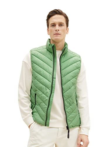 TOM KLEERMAKER Heren Gilet Vest - Lichtgewicht & Gewatteerd - Gerecycled Polyester