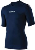 Macron Saturn Jersey Marine Polyester Manches Courtes Homme S