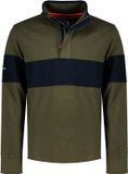 Superdry Classic Rugby Henley Lange Mouw Poloshirt Groen XL Man