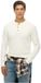 Superdry The Merchant Store Grandad Top Heren Lange Mouw Katoen Ecru M