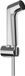 Hansgrohe Bident - handdouche - 1jet - ecosmart - met douchehouder en hogedrukslang - 125 cm - chroom