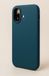 Coverzs Housse en silicone solide adaptée à l'Apple iPhone 16 - Housse TPU/silicone - Coque arrière avec intérieur rembourré - Housse arrière en silicone de haute qualité (bleu foncé)