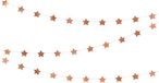 PartyDeco Slinger Sterren Rosé Goud (3,6 meter)