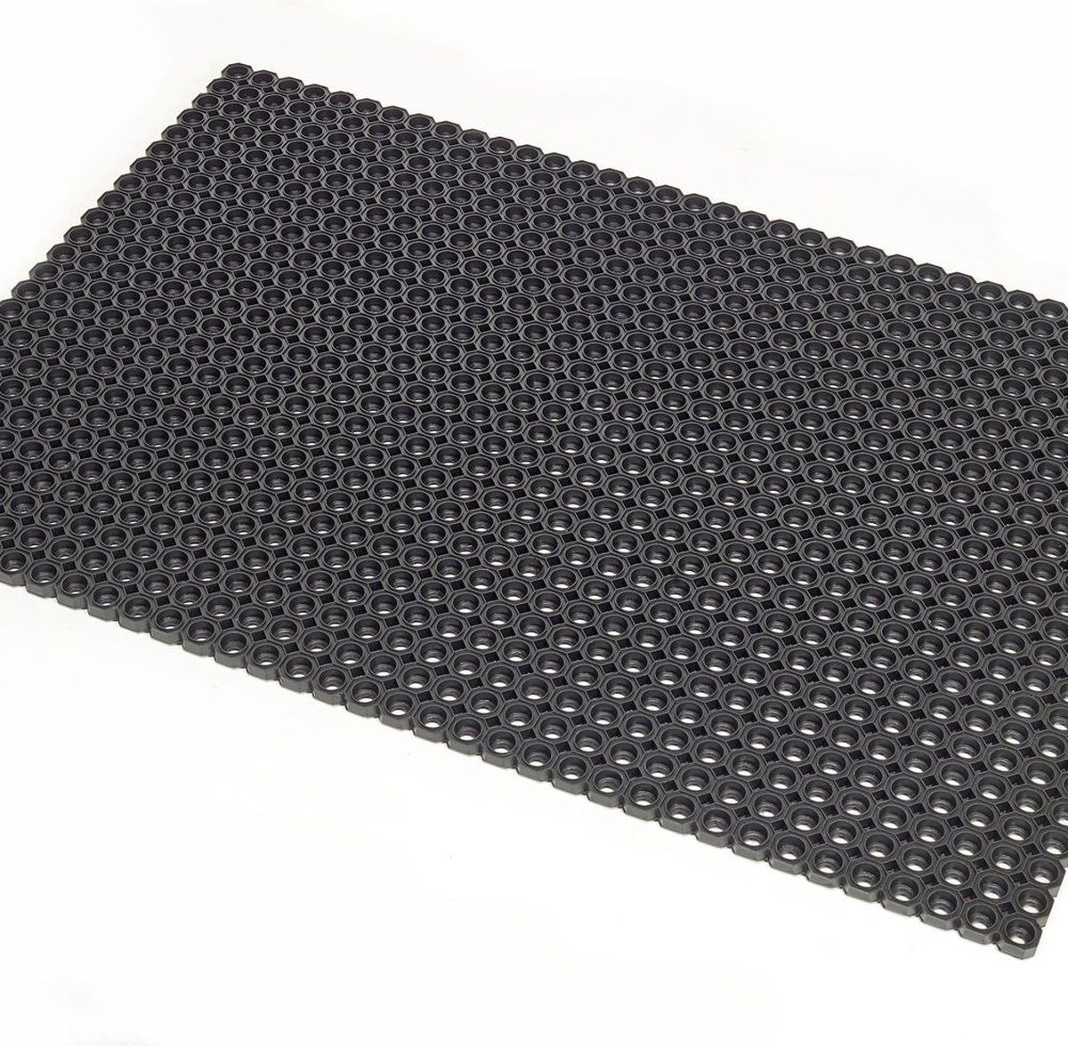 Notrax Oct-O-Mat™ 23 mm Traditionele honingraatmotief entreemat 80cm x 120cm Zwart