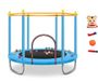 Sedco Trampoline pour enfant D03b - 139 cm avec filet de sécurité et accessoires bleu