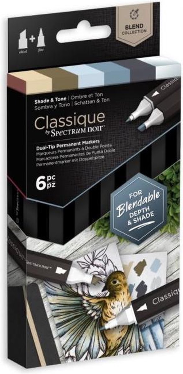 Crafter's Companion Classique (6PC) - Shade & Tone