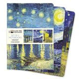 Vincent Standard Notebook Collection Vincent van Gogh Set of 3 Standard Notebooks