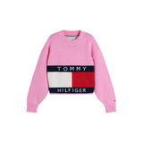 Tommy Hilfiger trui gebreid - roze