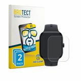 BROTECT - Screenprotector voor Vivo Watch GT 2 - Folie Beschermfolie transparant 2 Stuks