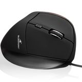 Bluestork - Ergonomische Muis, Bekabeld, USB, 6 Toetsen, Stil, 7600 DPI, Verticaal, Rechtshandig, PC & Mac