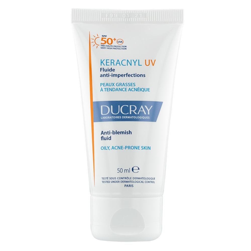 Ducray Ducray Keracnyl UV Anti-Imperfectie Fluide 50 ml dagcrème