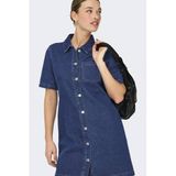 ONLY spijkerjurk dark blue denim