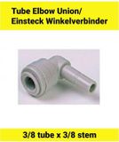 HAJUS AG Connecteur d'angle 3/8tube x 3/8stem