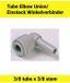 HAJUS AG Connecteur d'angle 3/8tube x 3/8stem