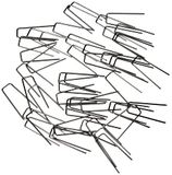 Glorex GmbH Glorex Romeinse hechting, metaal, zilver, 12 x 8,69 x 0,6 cm