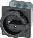 Siemens 3LD25040TK51 Belastbare scheidingsschakelaar Zwart 3-polig 35 mm² 63 A 690 V/AC