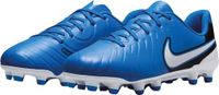 Nike Legend 10 Club FG/MG Chaussures de football junior Bleu-Blanc-Noir