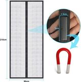 90 x 210 cm Moustiquaire magnétique pour porte