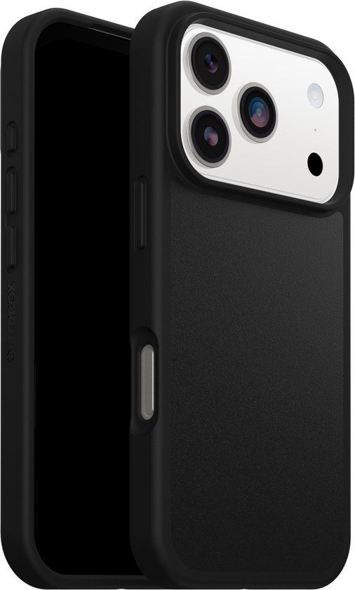 OtterBox React MagSafe Hoesje - Geschikt voor iPhone 17 Pro Max - Transparant/Zwart