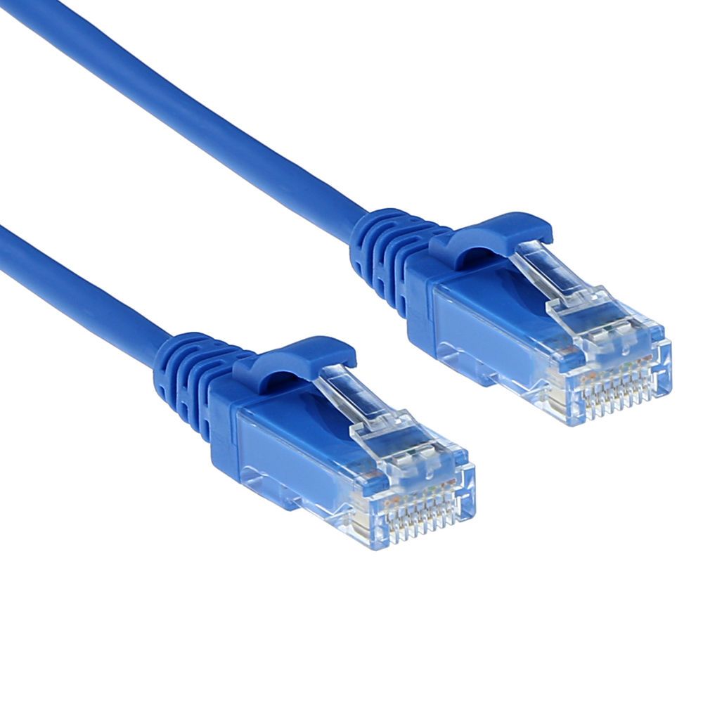 ACT DC9601 - Netwerkkabel - 1 m - Blauw