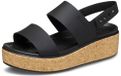Crocs Brooklyn Cork Low Wedge Dames sleehakken