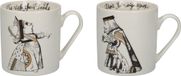 V&A Alice in Wonderland Mokken, Set van 2 Stuks, Porselein, 0.35 L