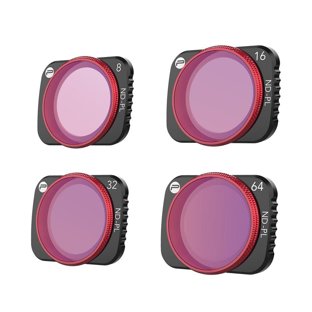 PGYTECH Lens Filter Set voor DJI Mavic Air 2 - Zwart