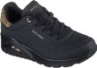 Skechers Uno dames sneaker - Zwart - Maat 37.5