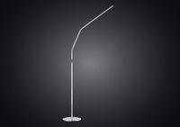 Daylight Slimline 4 - E35119 - staande vloerlamp - dimbare led daglicht verlichting - in hoogte verstelbaar - buigbaar - geborsteld staal