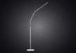 Daylight Slimline 4 - E35119 - staande vloerlamp - dimbare led daglicht verlichting - in hoogte verstelbaar - buigbaar - geborsteld staal
