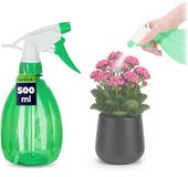 KADAX Plantenspuit van kunststof, 0,5 l, spuitfles, verstuiver, sproeier, voor keuken, badkamer, water, spuitapparaat, trigger-watersproeier (groen)