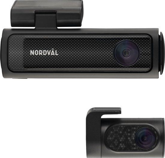 Nordväl DC202-2CH 4K Dashcam - WiFi, GPS, Park Mode, 64GB