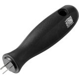TRU COMPONENTS Geleiderbaanonderbreker Zwart
